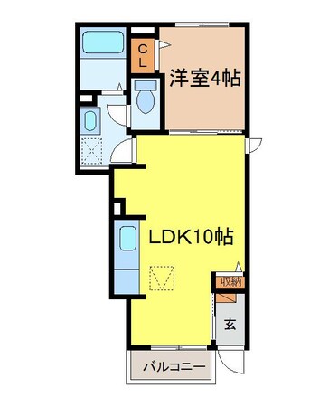 スパーブKの物件間取画像